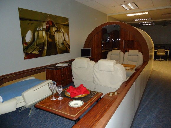 Für das Training der Flugbegleiter